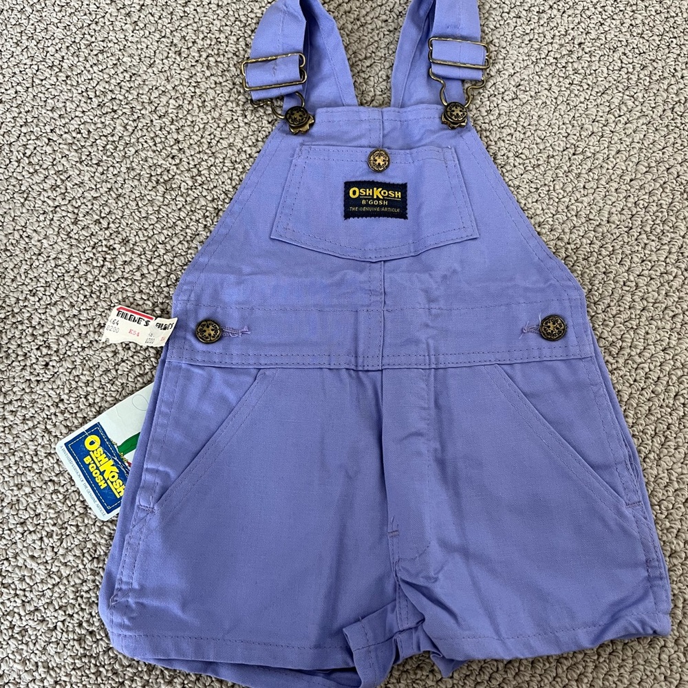 NWT OshKosh B’Gosh RARE VINTAGE Vestbak Overalls